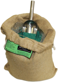 Aromatherapie Badzout - PMT - Geranium, Lavendel & Bergamot - Hessian Zak - 7kg