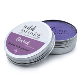 Vegan Wild Hare Shampoo Bar in Blik - 60gr - Orchidee
