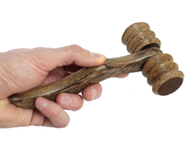 Houten Massagetool Geribbelde Handroller - 19x9x4cm