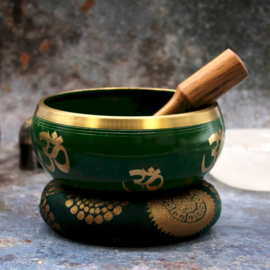 Levensboom Klankschaal - Groen - 14cm