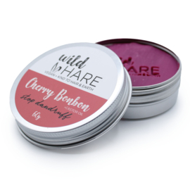 Vegan Wild Hare Shampoo Bar in Blik - 60gr - Kersen