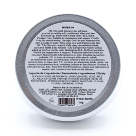 Vegan Wild Hare Shampoo Bar in Blik - 60gr - Tutti Frutti
