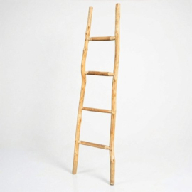 Woonladder Teakhout Naturel – 1.5 M