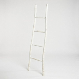 Woonladder Teakhout Witwash – 1.5 M