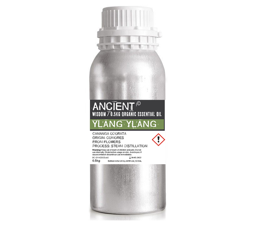 Biologische Ylang Ylang Etherische Olie - 500ml