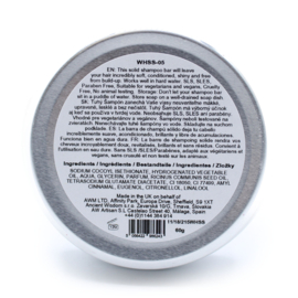 Vegan Wild Hare Shampoo Bar in Blik - 60gr - Kersen