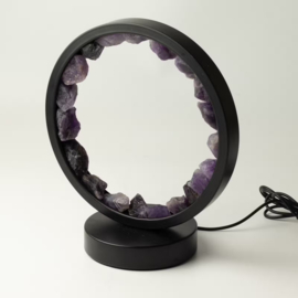 Edelsteen Halo Lamp – Zen Geest – Amethist
