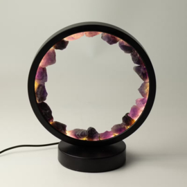 Edelsteen Halo Lamp – Zen Geest – Amethist