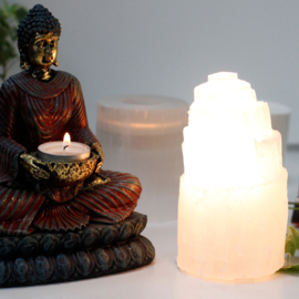 Seleniet Toren Lamp - 15cm