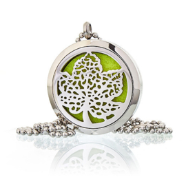 Aromatherapie Geurketting – Blad – 30mm
