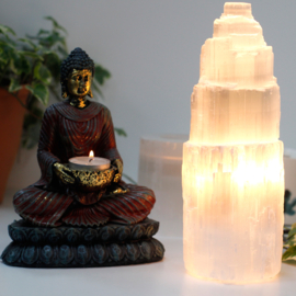 Seleniet Toren Lamp - 25cm