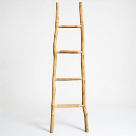 Woonladder Teakhout Naturel – 1.5 M