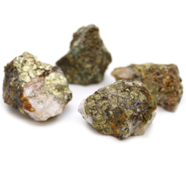 Mineraal Chalcopyriet – Inzichtgevend & Versterkt Intuïtie – 3 tot 5 cm