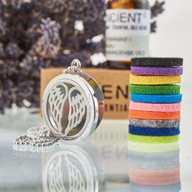 Aromatherapie Geurketting – Engelen Vleugels – 30mm