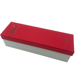 Zeepbloemen Lange Doos Geschenk Set - Vintage Rozen Rood & Roze