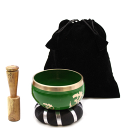 Levensboom Klankschaal - Groen - 10.7cm