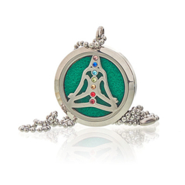 Aromatherapie Geurketting – Yoga Chakra – 30mm