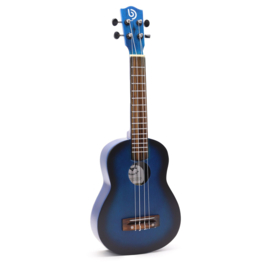 Ambachtelijk Handgemaakte Ukelele - Blauw