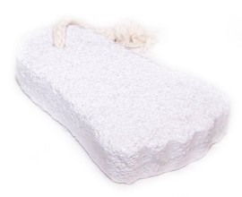 Puimsteen Voet Scrub Wit – 10x7 cm