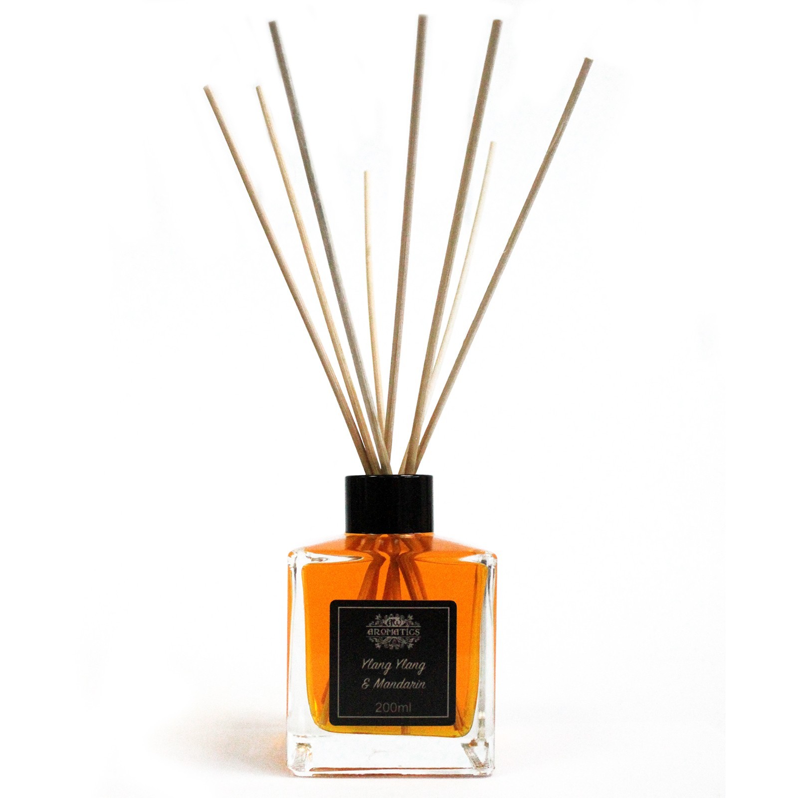 Geurstokjes - Ylang Ylang & Mandarijn - 200ml Riet Diffuser