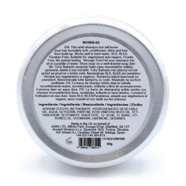 Vegan Wild Hare Shampoo Bar in Blik - 60gr - Aloë Vera