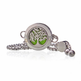 Aromatherapie Geurarmband – Levensboom – 20mm