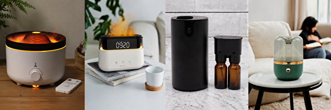 Aromadiffusers voor Aromatherapie