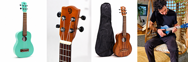 Handgemaakte Ukeleles Meerdere kleuren uit Indonesi&euml;