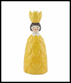 kaarsenstandaard vrouw yellow