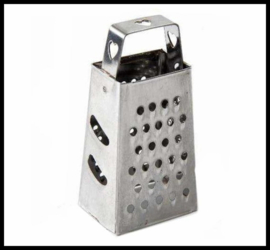 mini rasp zilver
