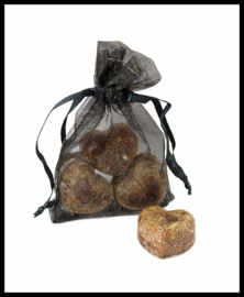 geurblokjes mini hartjes amber