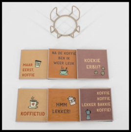 onderzetters koffie