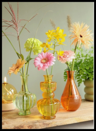fles dahlia orange