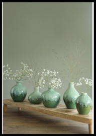 tafelvaas belle zeegroen