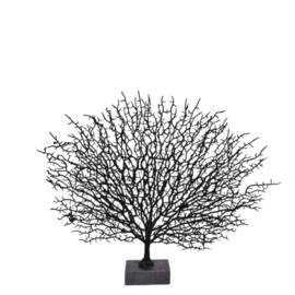 Koraal boom zwart 50x45 cm (DK1009)