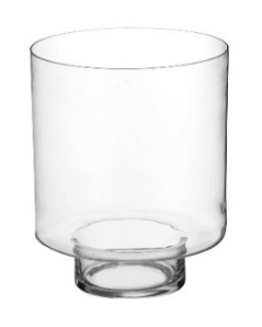 Windlicht helder Glas (L) 27,5 x 27,5 x 35 cm