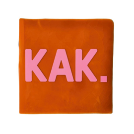 Keramische teksttegel – KAK. – Humor tegel – Cadeau