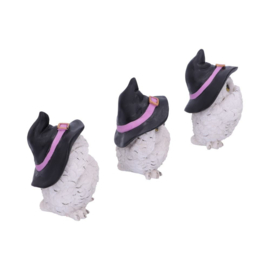 Figurine - Three Wise Feathered Familiars 9cm