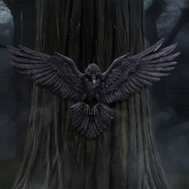 Wall Plaque - Flight of the Raven 35cm