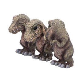 Beeld - Three Wise Tyrannosaurus Rex 9.3cm (NN)
