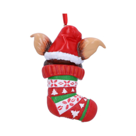Ornament - Gizmo in Stocking 12cm