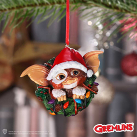 Ornament - Gizmo in Wreath 10cm