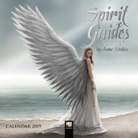 Mini Kalender 2019 - Spirit Guides By Anne Stokes (AS)