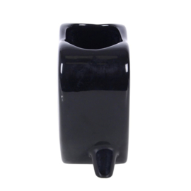 Flower Vase - Black Planchette