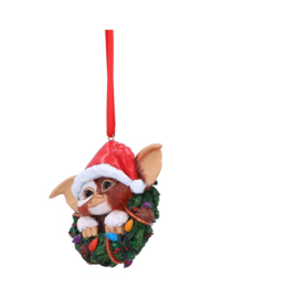 Ornament - Gizmo in Wreath 10cm