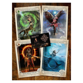 Print Set - Elemental Sorceresses Anne Stokes (AS)