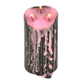 Kaars - Vampire Tear Draculina Pink Pillar (Small)