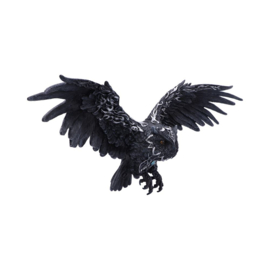 Wall Plaque - Dark Feather 55cm