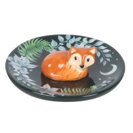 Trinket Dish - Green Fox