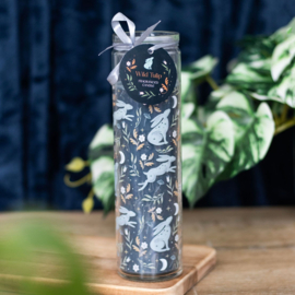 Tube Candle  - Midnight Hare Wild Tulip